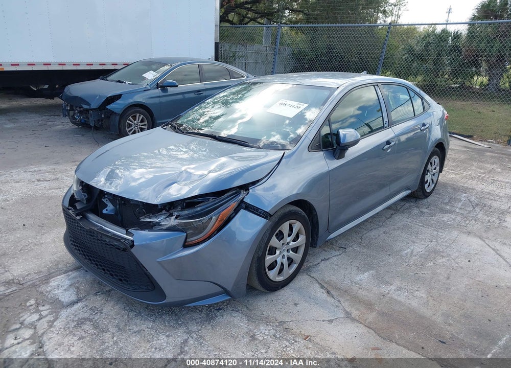 2020 TOYOTA COROLLA LE VIN: JTDEPRAE2LJ028705