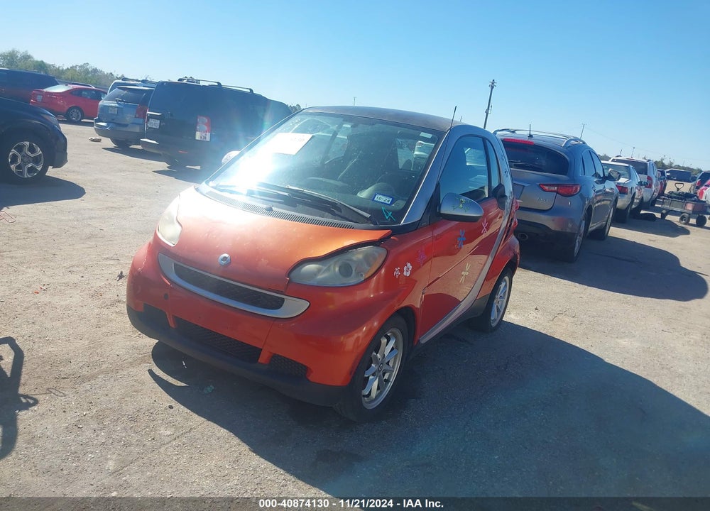 2008 SMART FORTWO PASSION/PURE VIN: WMEEJ31X48K206178