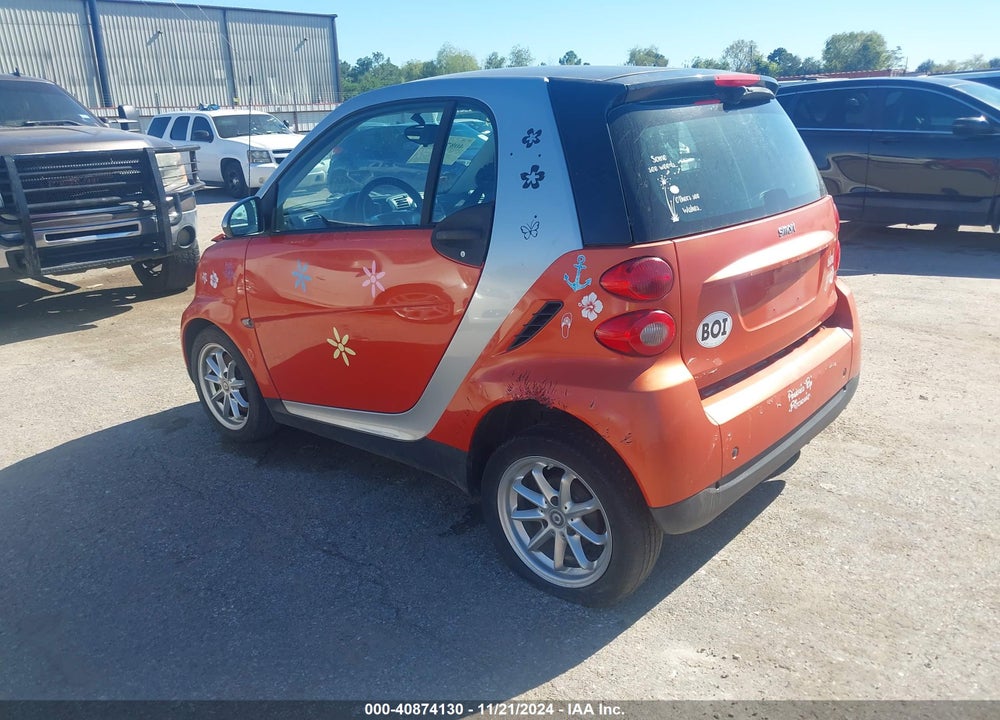 2008 SMART FORTWO PASSION/PURE VIN: WMEEJ31X48K206178