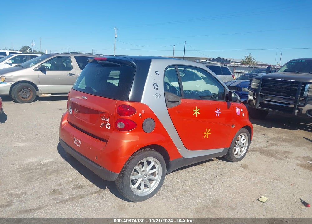 2008 SMART FORTWO PASSION/PURE VIN: WMEEJ31X48K206178