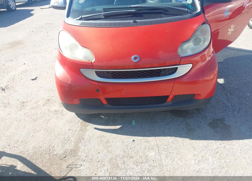 2008 SMART FORTWO PASSION/PURE VIN: WMEEJ31X48K206178