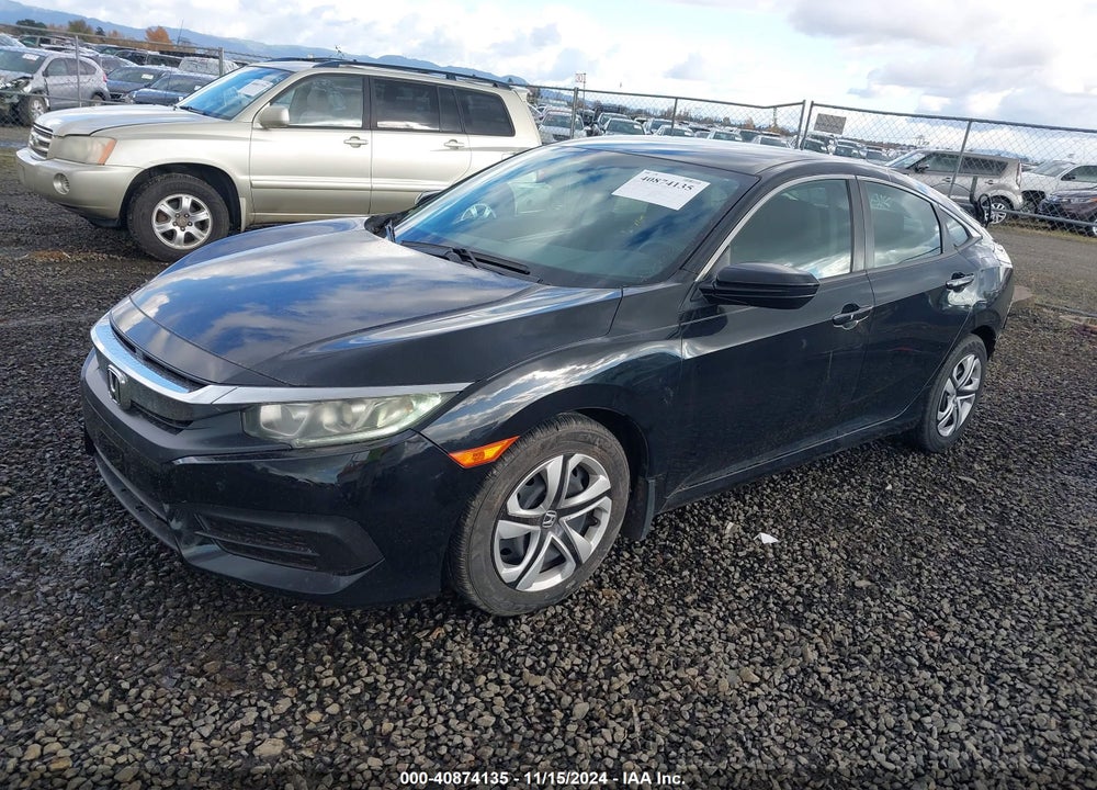 2016 HONDA CIVIC VIN: 19XFC2F58GE061517