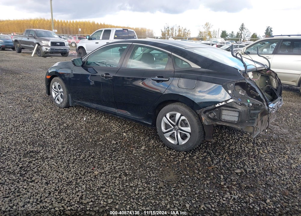 2016 HONDA CIVIC VIN: 19XFC2F58GE061517