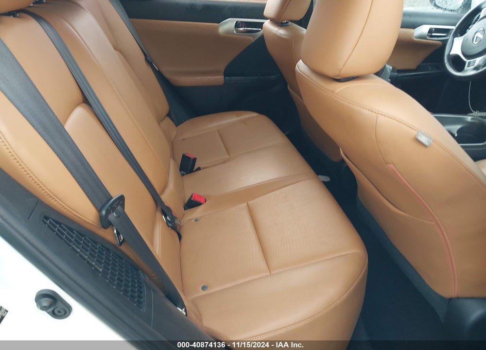 2012 LEXUS CT 200H PREMIUM VIN: JTHKD5BH0C2078069