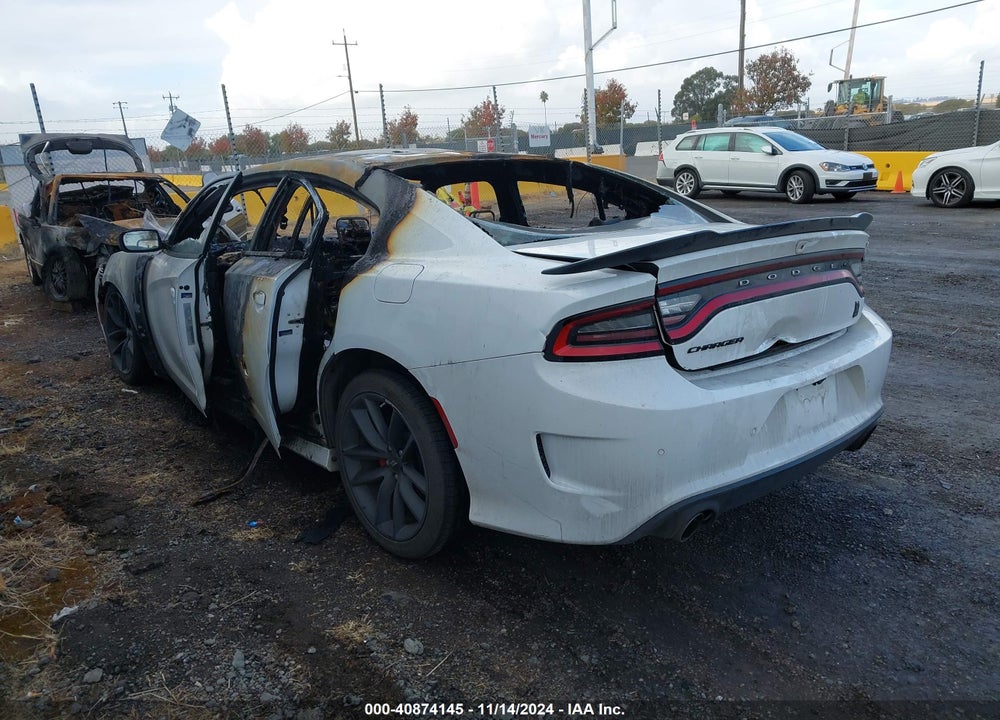 2019 DODGE CHARGER SCAT PACK RWD VIN: 2C3CDXGJ6KH605474