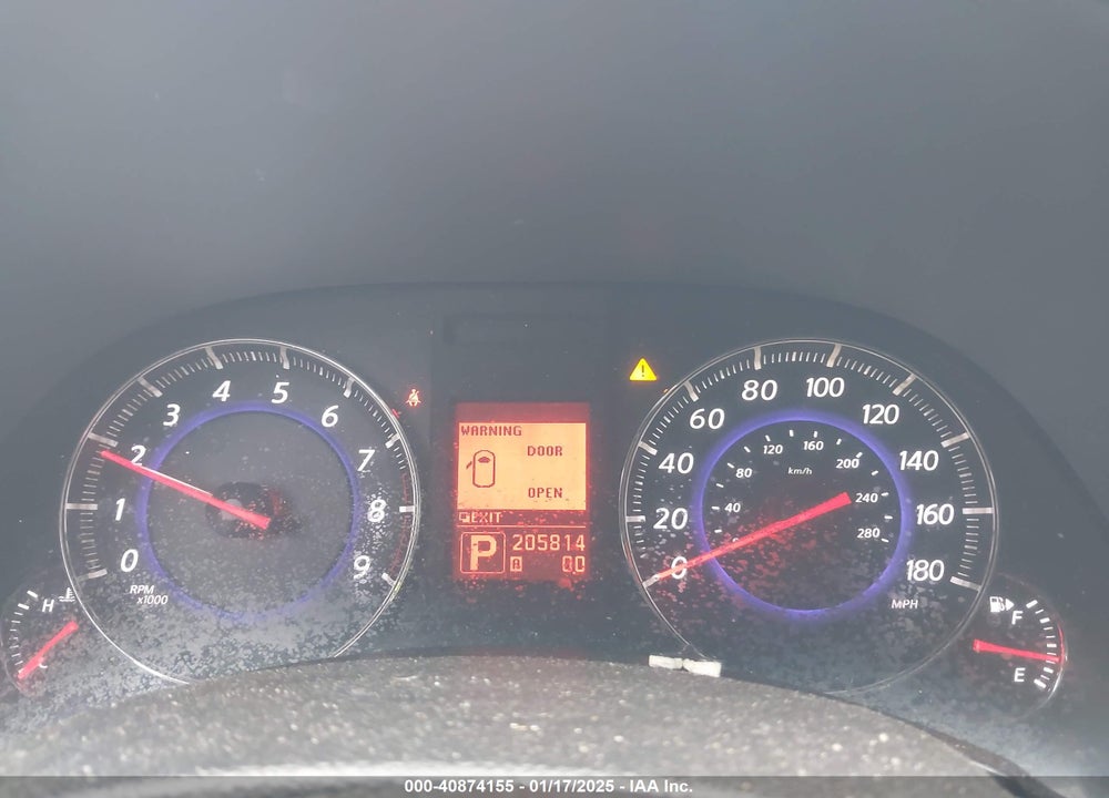 2011 INFINITI FX35 VIN: JN8AS1MU0BM711733