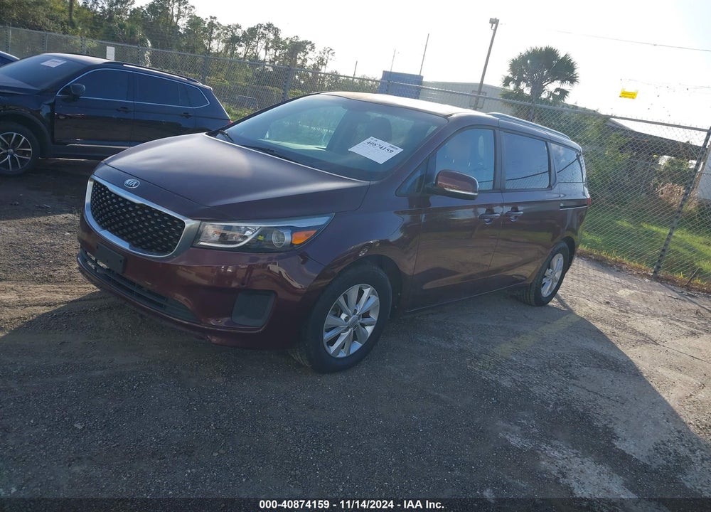 2017 KIA SEDONA LX VIN: KNDMB5C14H6267437