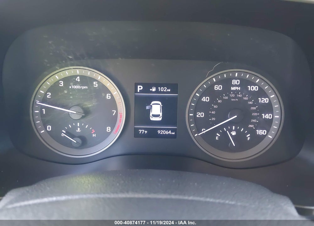2019 HYUNDAI TUCSON SE VIN: KM8J2CA44KU872626