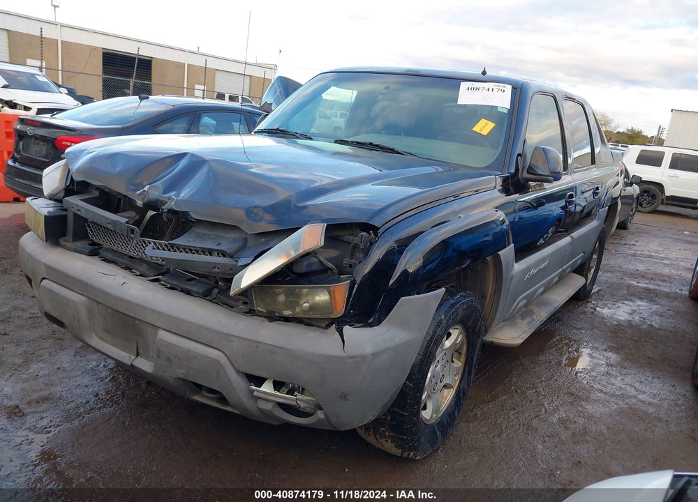 2002 CHEVROLET AVALANCHE 1500 VIN: 3GNEK13T62G196849