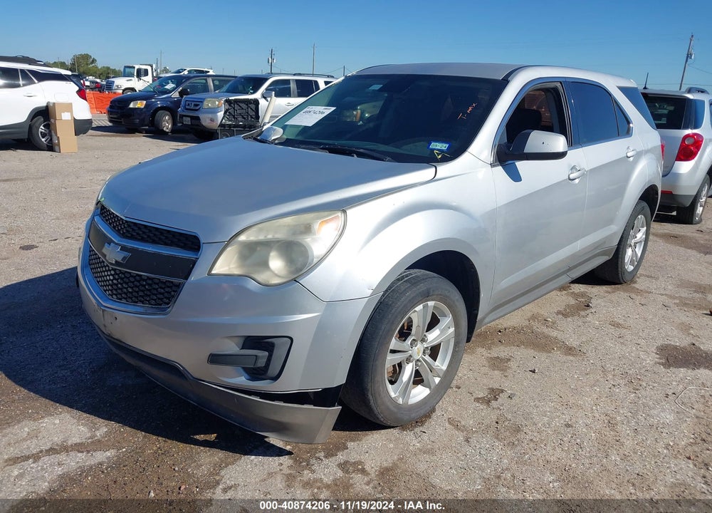 2012 CHEVROLET EQUINOX LS VIN: 2GNALBEK2C6331103