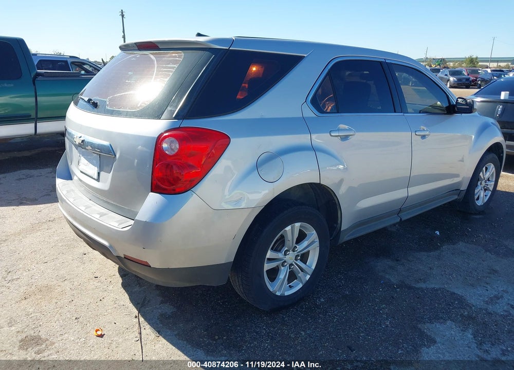 2012 CHEVROLET EQUINOX LS VIN: 2GNALBEK2C6331103