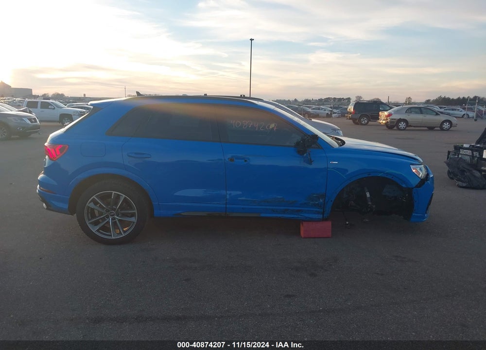 2022 AUDI Q3 PREMIUM PLUS 45 TFSI S LINE QUATTRO TIPTRONIC VIN: WA1EECF32N1149581