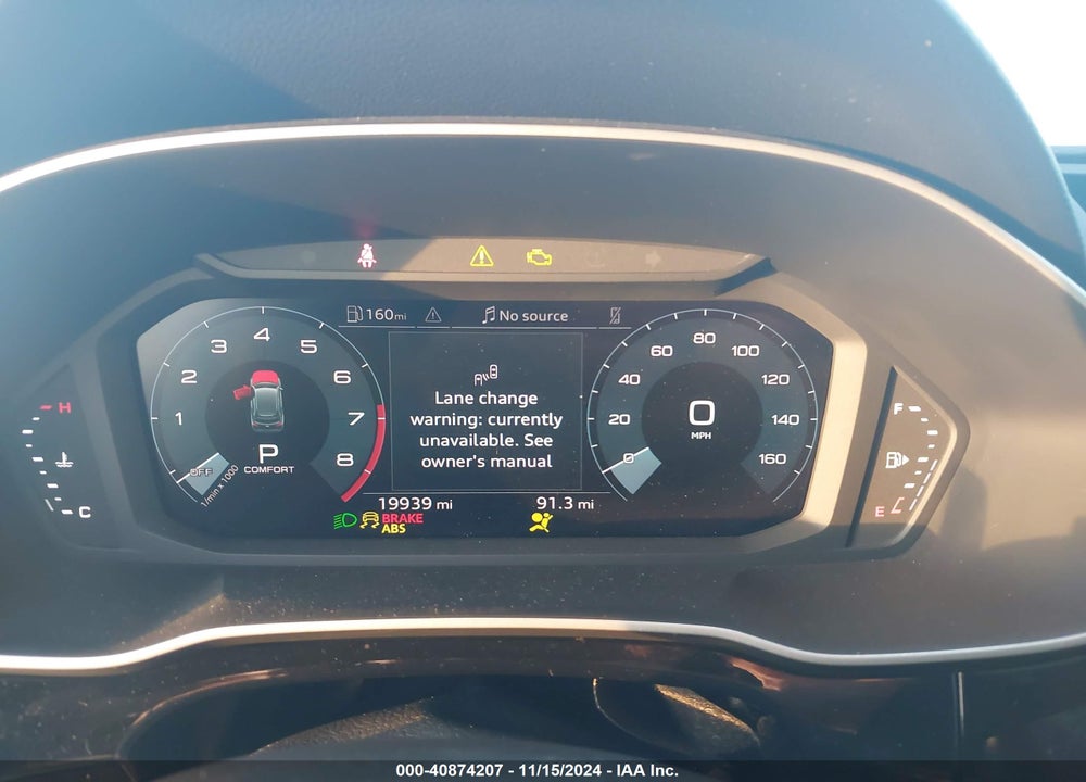 2022 AUDI Q3 PREMIUM PLUS 45 TFSI S LINE QUATTRO TIPTRONIC VIN: WA1EECF32N1149581