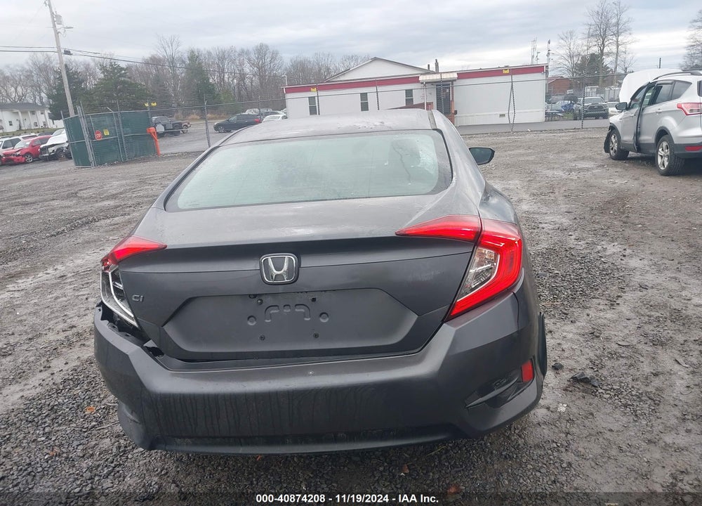 2016 HONDA CIVIC LX VIN: 19XFC2F65GE045624