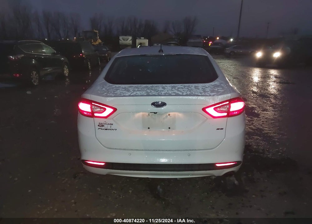 2016 FORD FUSION SE VIN: 1FA6P0H79G5131096