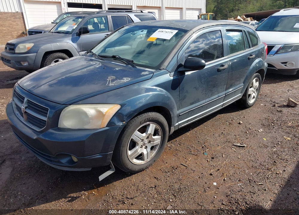 2007 DODGE CALIBER VIN: 1B3HB48B37D513323