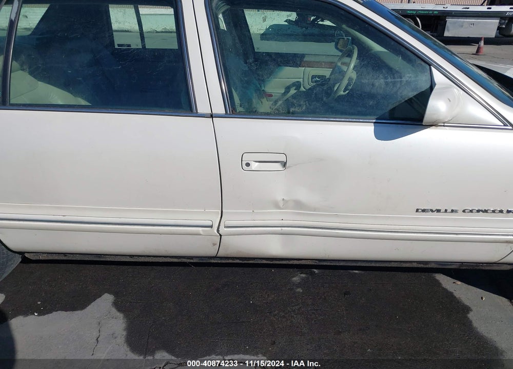 1998 CADILLAC DEVILLE CONCOURS VIN: 1G6KF5497WU724527