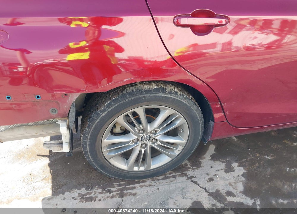 2016 TOYOTA CAMRY SE VIN: 4T1BF1FK7GU506171