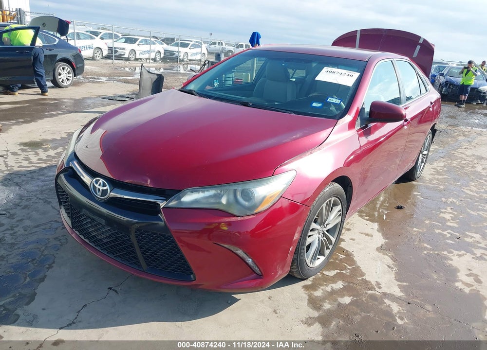 2016 TOYOTA CAMRY SE VIN: 4T1BF1FK7GU506171