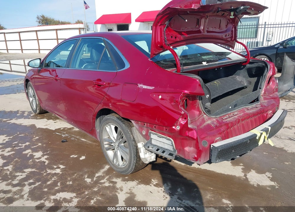 2016 TOYOTA CAMRY SE VIN: 4T1BF1FK7GU506171