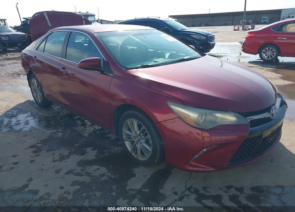 2016 TOYOTA CAMRY SE VIN: 4T1BF1FK7GU506171