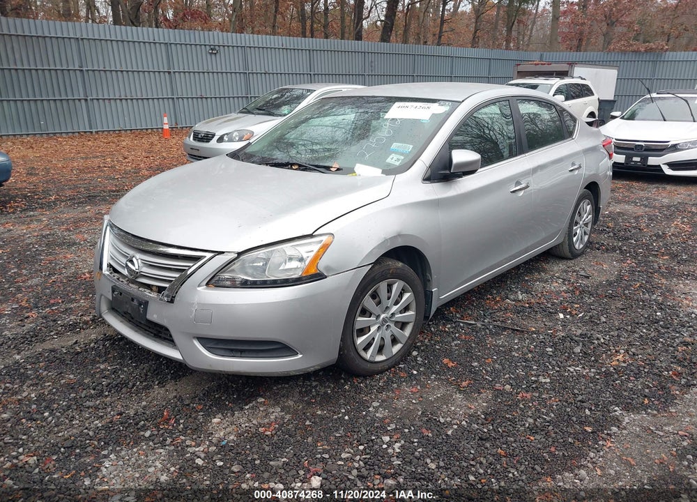 2015 NISSAN SENTRA S VIN: 3N1AB7AP7FY275692