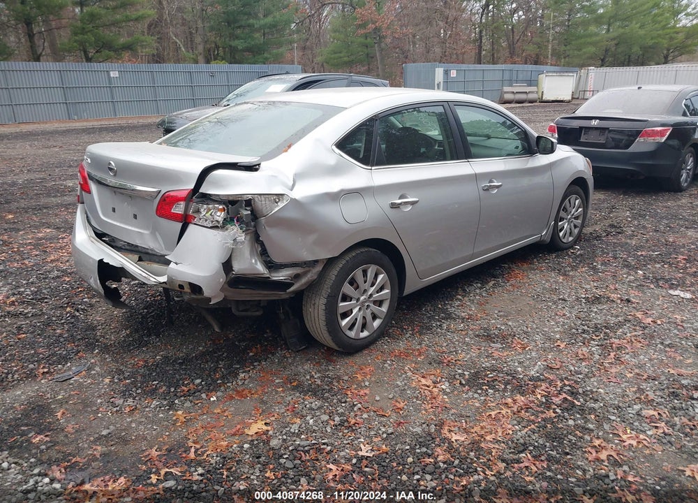 2015 NISSAN SENTRA S VIN: 3N1AB7AP7FY275692