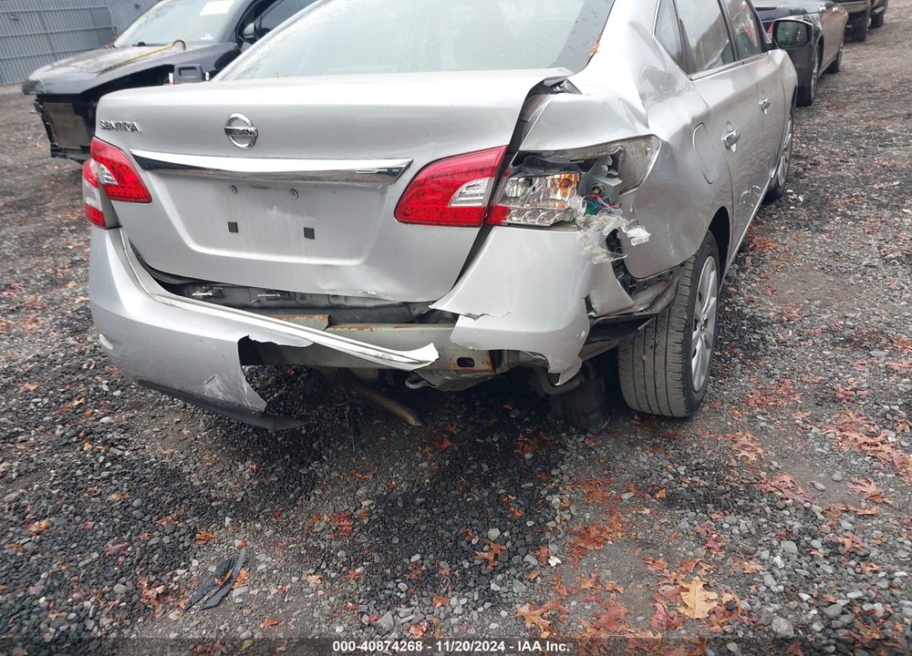 2015 NISSAN SENTRA S VIN: 3N1AB7AP7FY275692