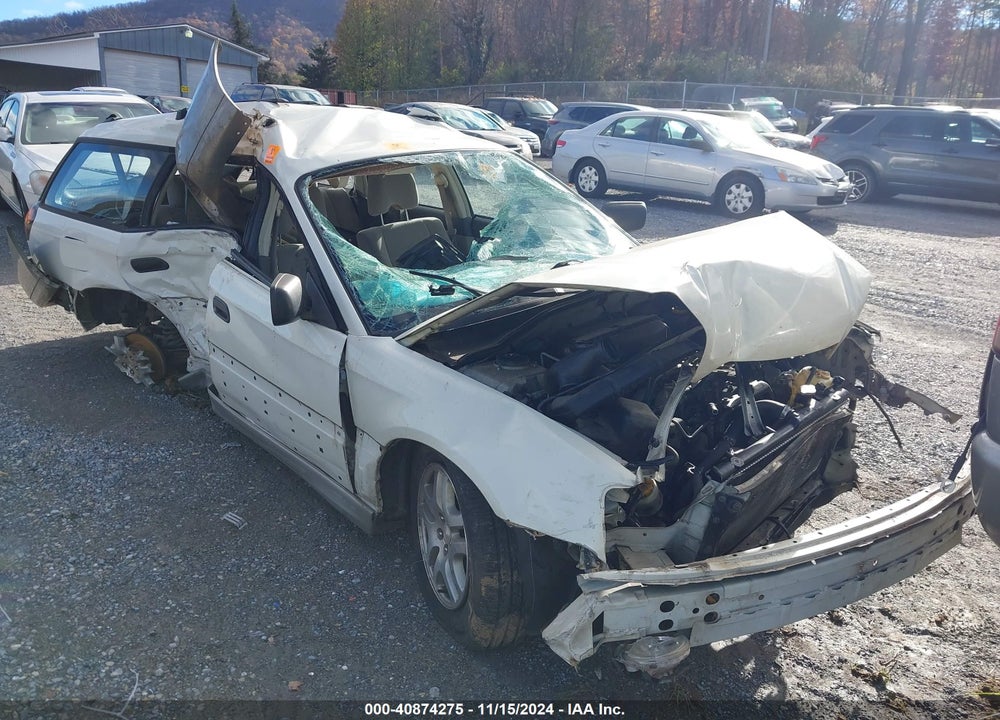 2002 SUBARU OUTBACK VIN: 4S3BH665327646408