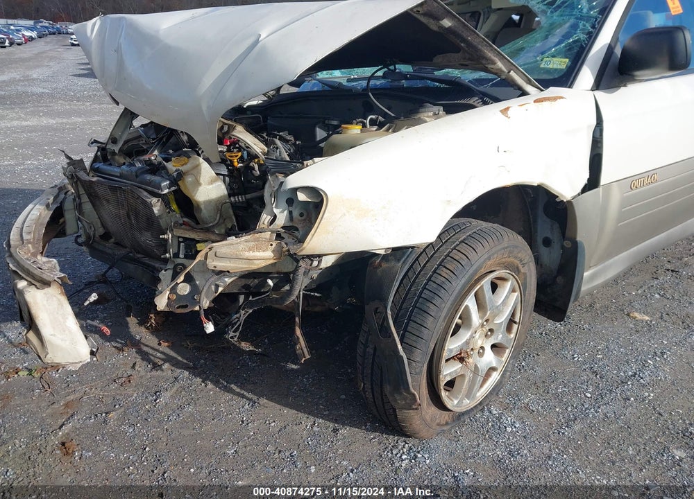 2002 SUBARU OUTBACK VIN: 4S3BH665327646408