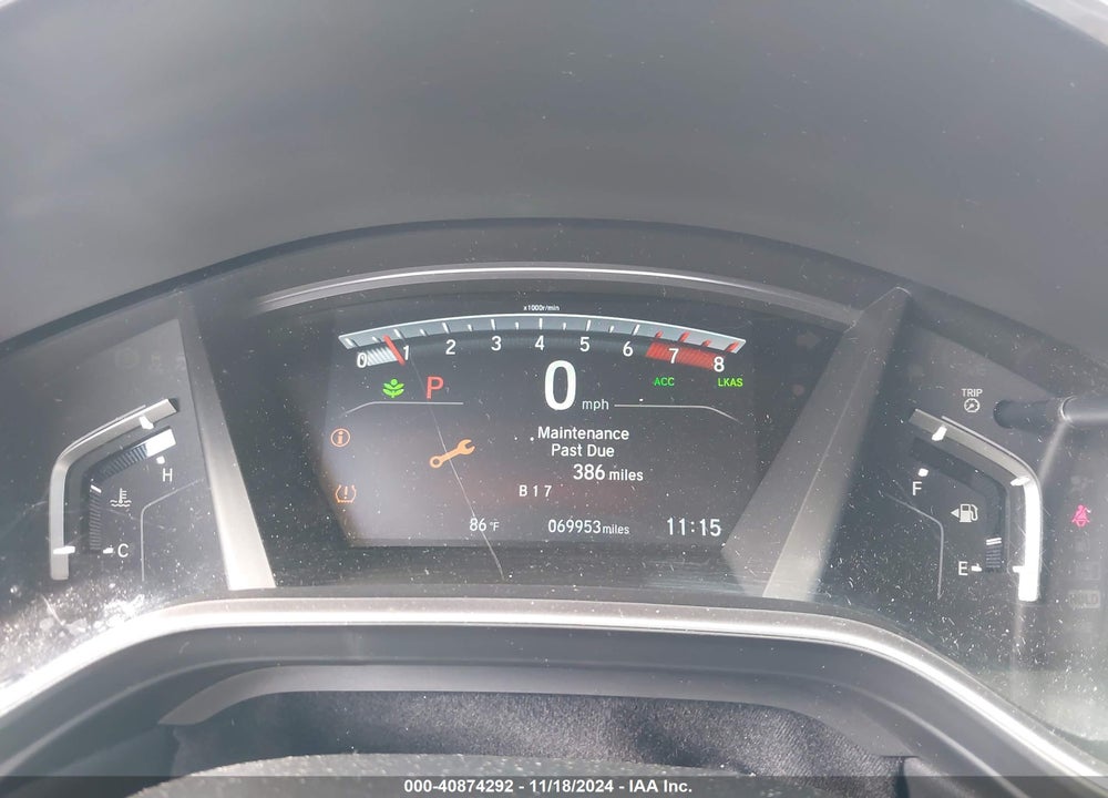 2017 HONDA CR-V VIN: 7FARW1H89HE035935