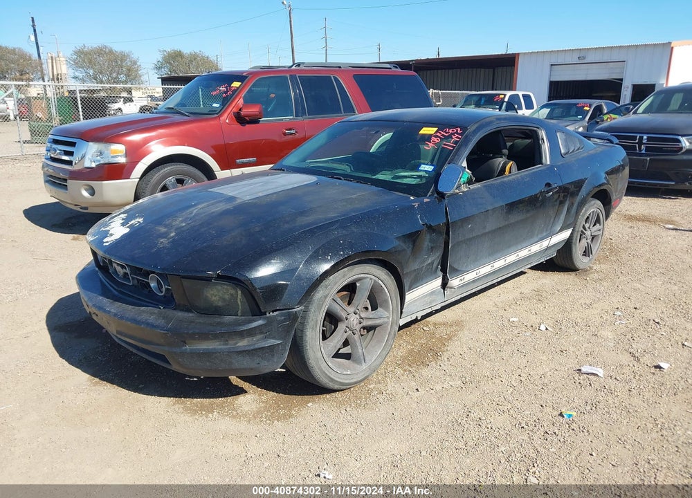 2006 FORD MUSTANG V6 VIN: 1ZVFT80N465134577