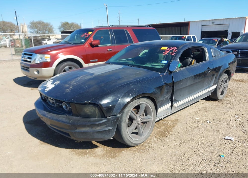 2006 FORD MUSTANG V6 VIN: 1ZVFT80N465134577