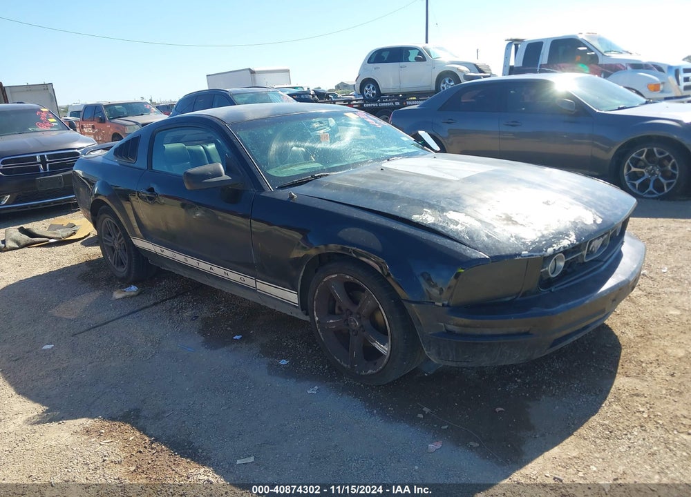 2006 FORD MUSTANG V6 VIN: 1ZVFT80N465134577