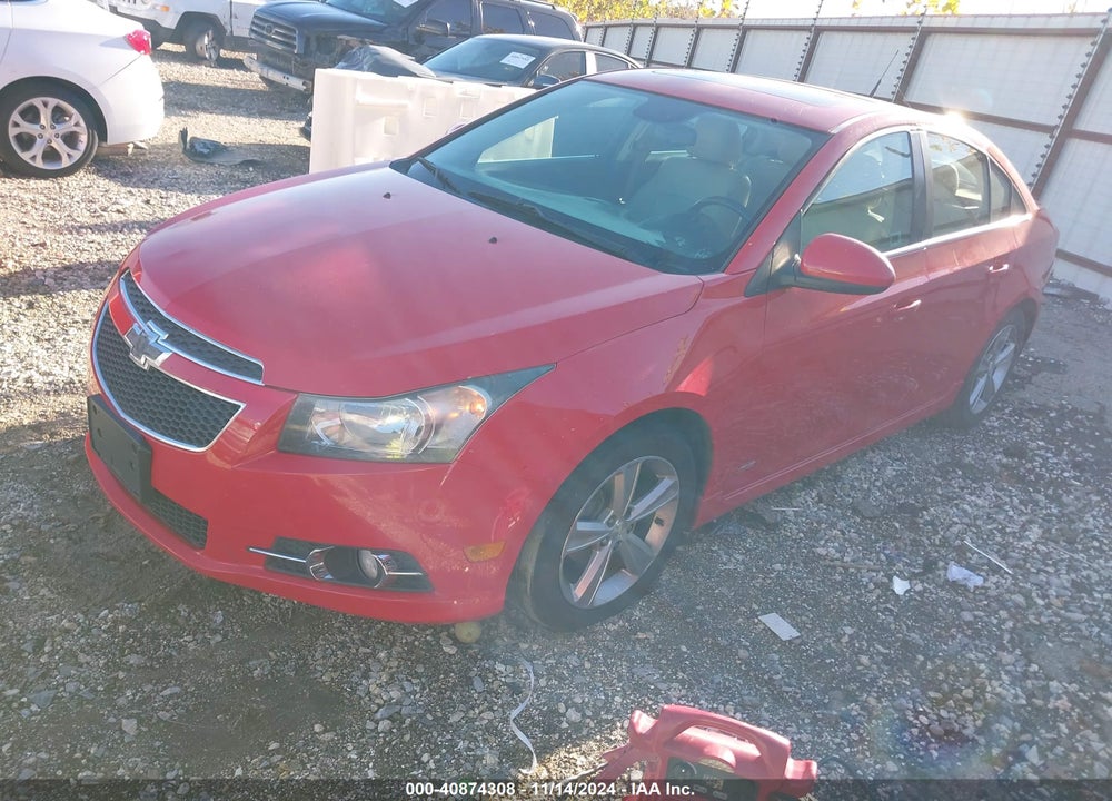 2014 CHEVROLET CRUZE 2LT AUTO VIN: 1G1PE5SB7E7306731