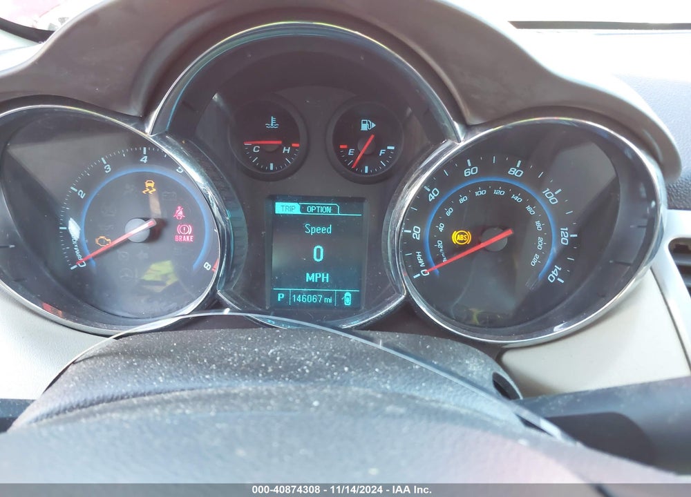 2014 CHEVROLET CRUZE 2LT AUTO VIN: 1G1PE5SB7E7306731