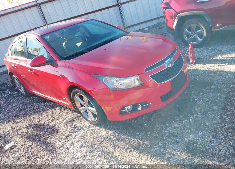 2014 CHEVROLET CRUZE 2LT AUTO VIN: 1G1PE5SB7E7306731