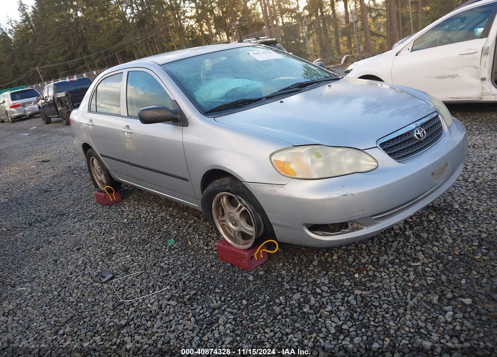 2005 TOYOTA COROLLA CE VIN: JTDBR32E252066554