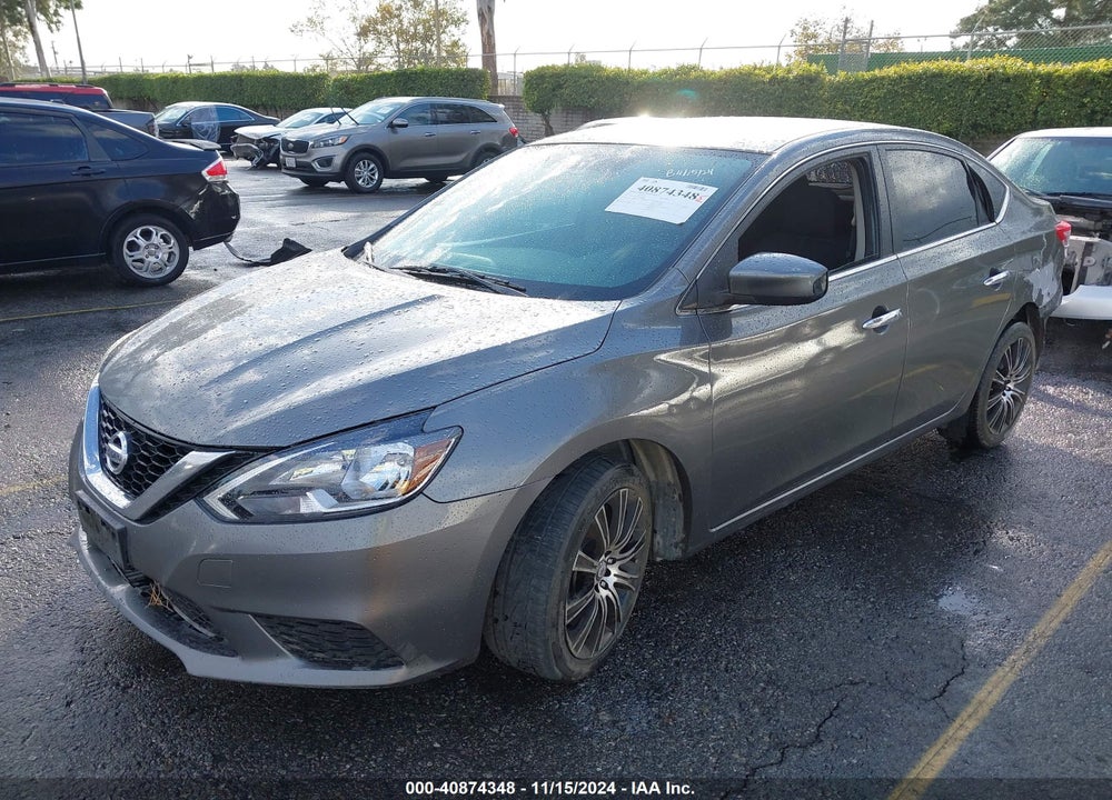 2017 NISSAN SENTRA SV VIN: 3N1AB7AP5HY313472