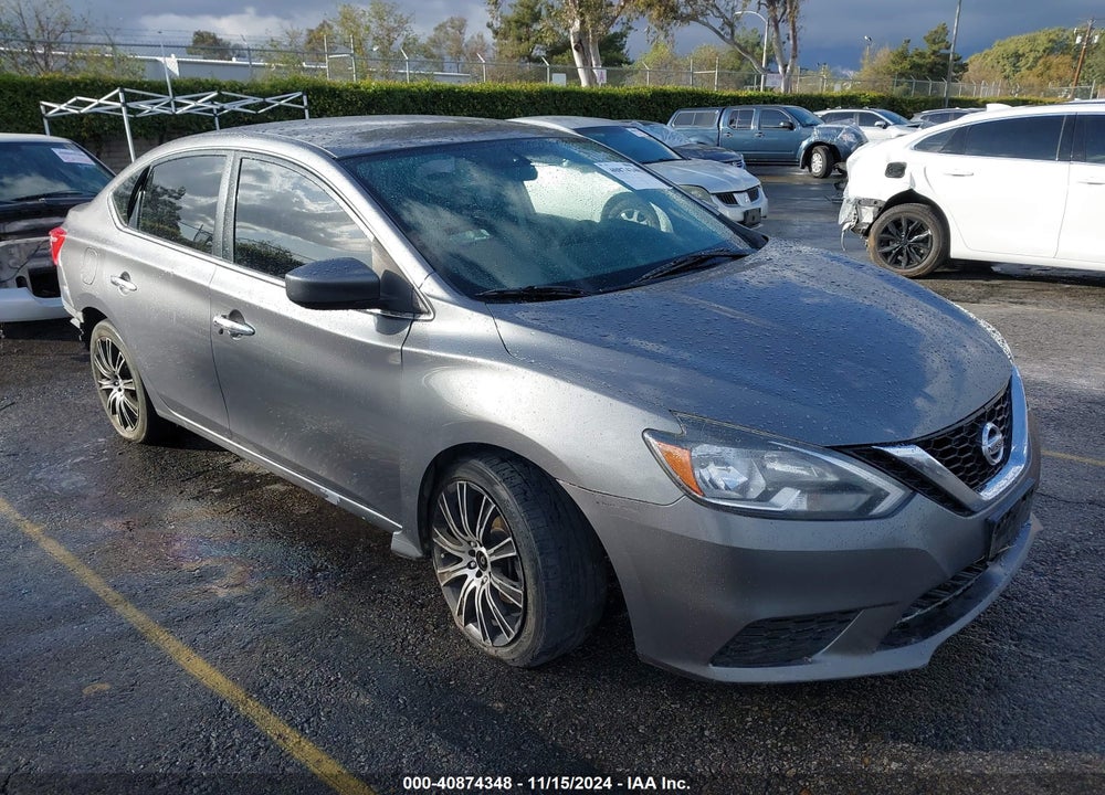 2017 NISSAN SENTRA SV VIN: 3N1AB7AP5HY313472