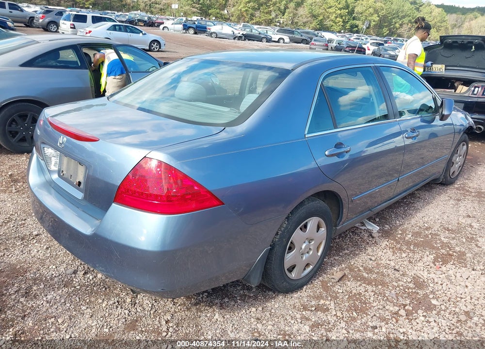 2007 HONDA ACCORD 2.4 LX VIN: 1HGCM564X7A013837