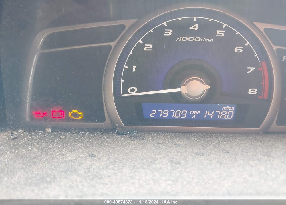 2008 HONDA CIVIC LX VIN: 2HGFA16578H517577