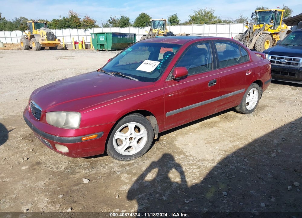 2003 HYUNDAI ELANTRA GLS/GT VIN: KMHDN45D13U552685