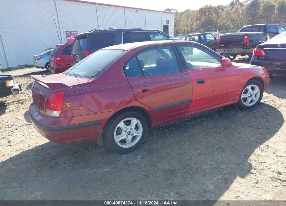 2003 HYUNDAI ELANTRA GLS/GT VIN: KMHDN45D13U552685