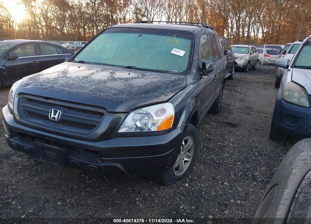2005 HONDA PILOT EX VIN: 5FNYF18485B039295