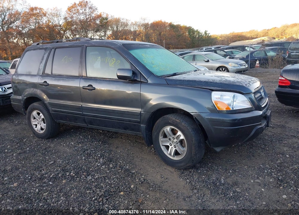 2005 HONDA PILOT EX VIN: 5FNYF18485B039295