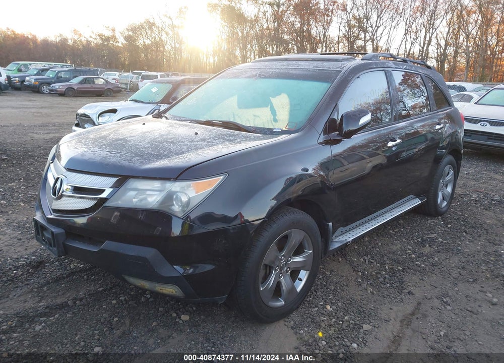 2008 ACURA MDX SPORT PACKAGE VIN: 2HNYD28548H533733