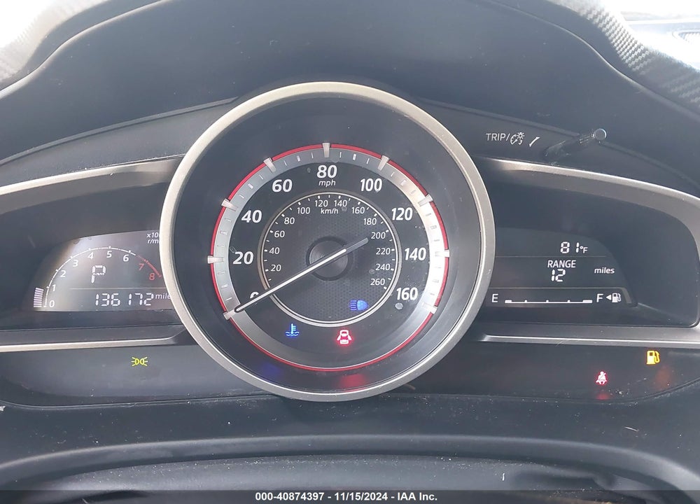 2016 MAZDA 3 I TOURING VIN: JM1BM1L79G1319090