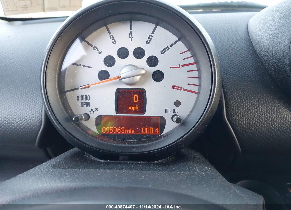2014 MINI COUNTRYMAN COOPER S VIN: WMWZC5C50EWP35615