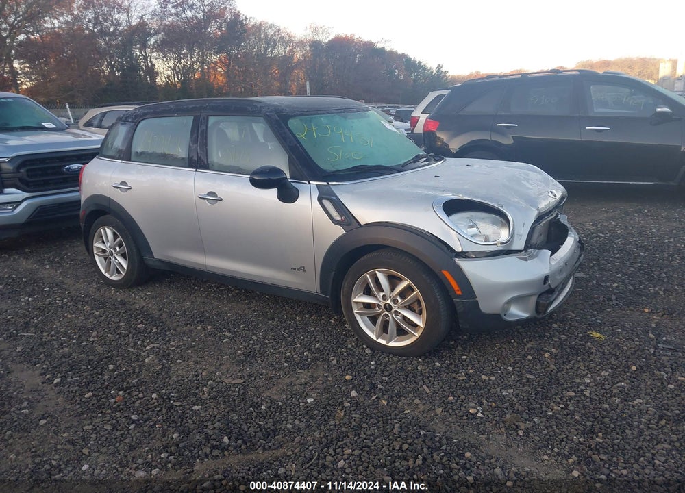 2014 MINI COUNTRYMAN COOPER S VIN: WMWZC5C50EWP35615